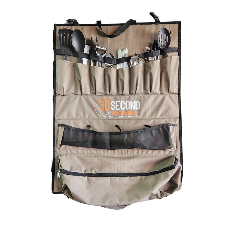 30 Second Awning Organiser with Utensils-1