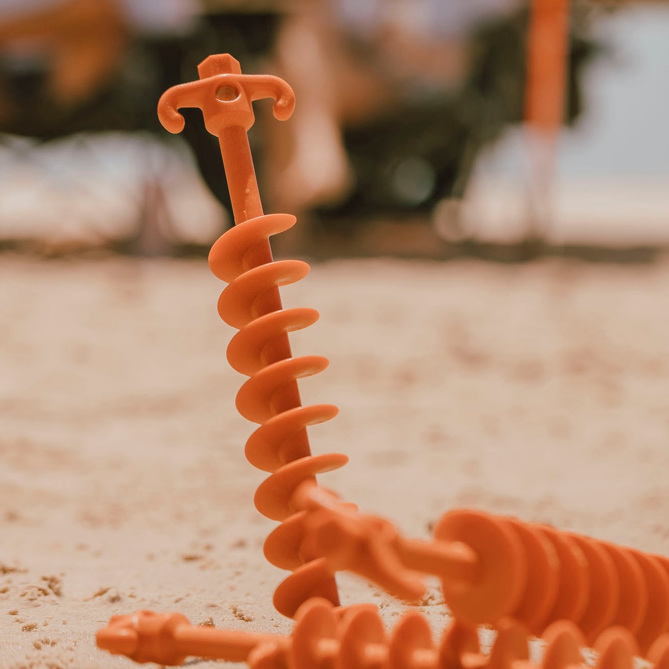 Sand Dog Screw-In Pegs® | Beach & Sand Anchoring Pegs (450mm) - Sold Each