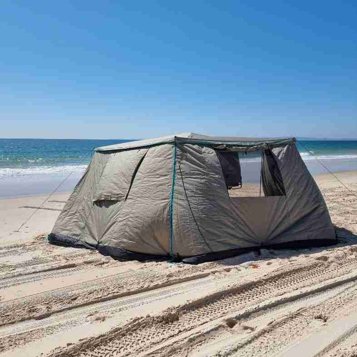 30 Second Wing Awning Wall With Window - Large - 2.7m