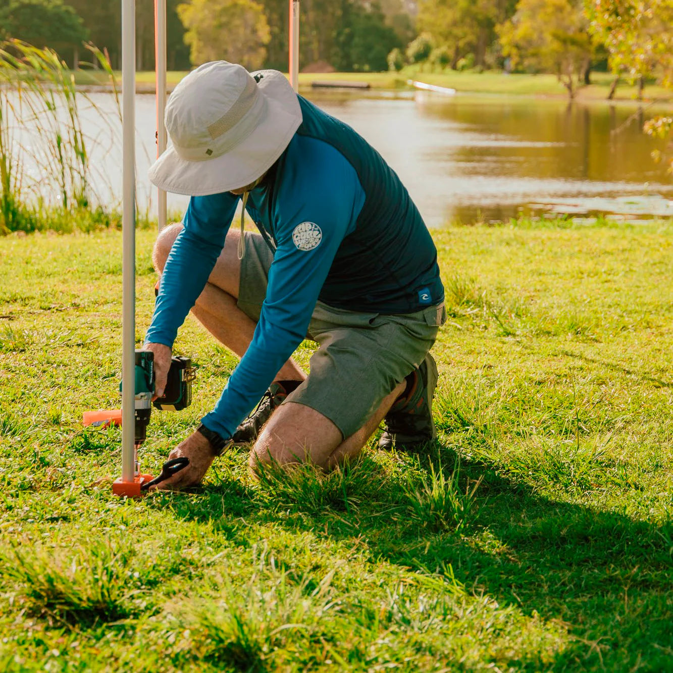180° 4x4 Awning Tie Down Kit with Straps | Secure Your Awning