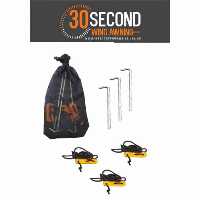 30 Second Wing Awning Wall With Window - Medium - 2.1m-6