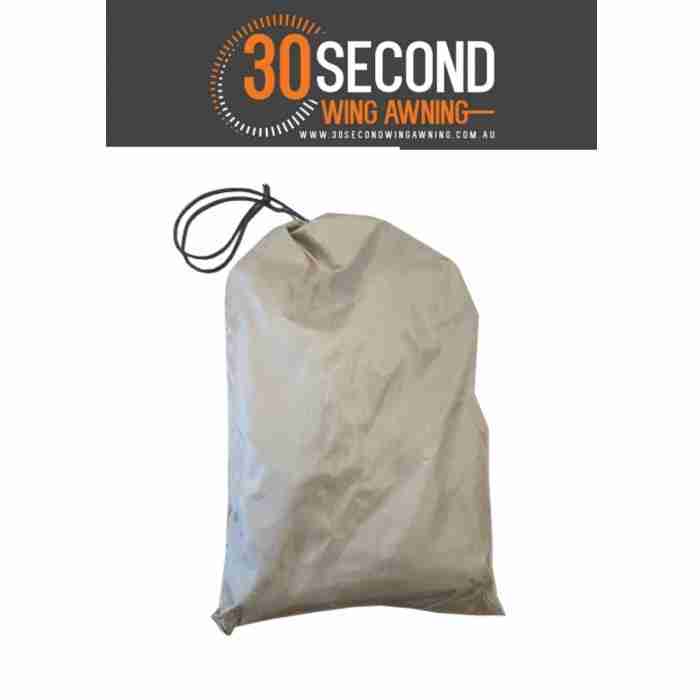 30 Second Wing Awning Wall With Window - Medium - 2.1m-5