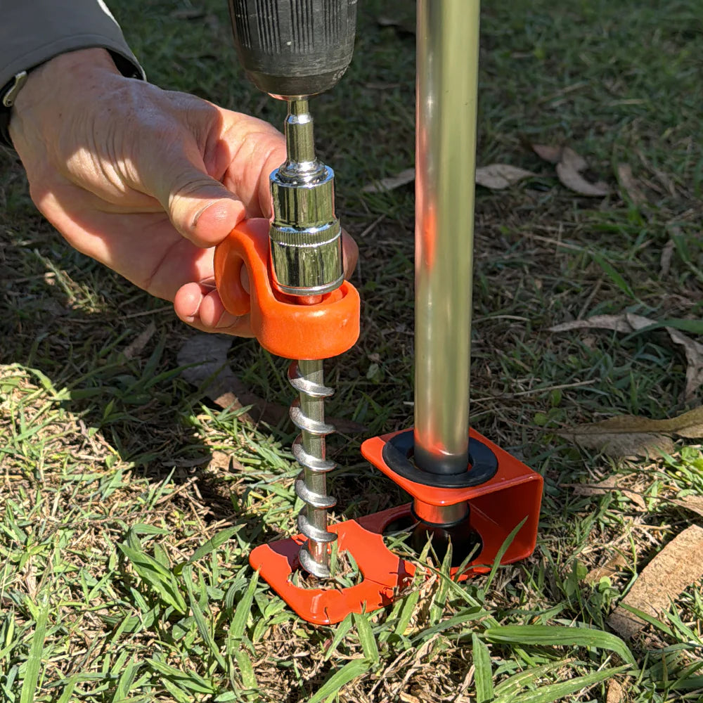 Tuff Dog Screw in Peg with Hook Collar 180mm - Sold Each