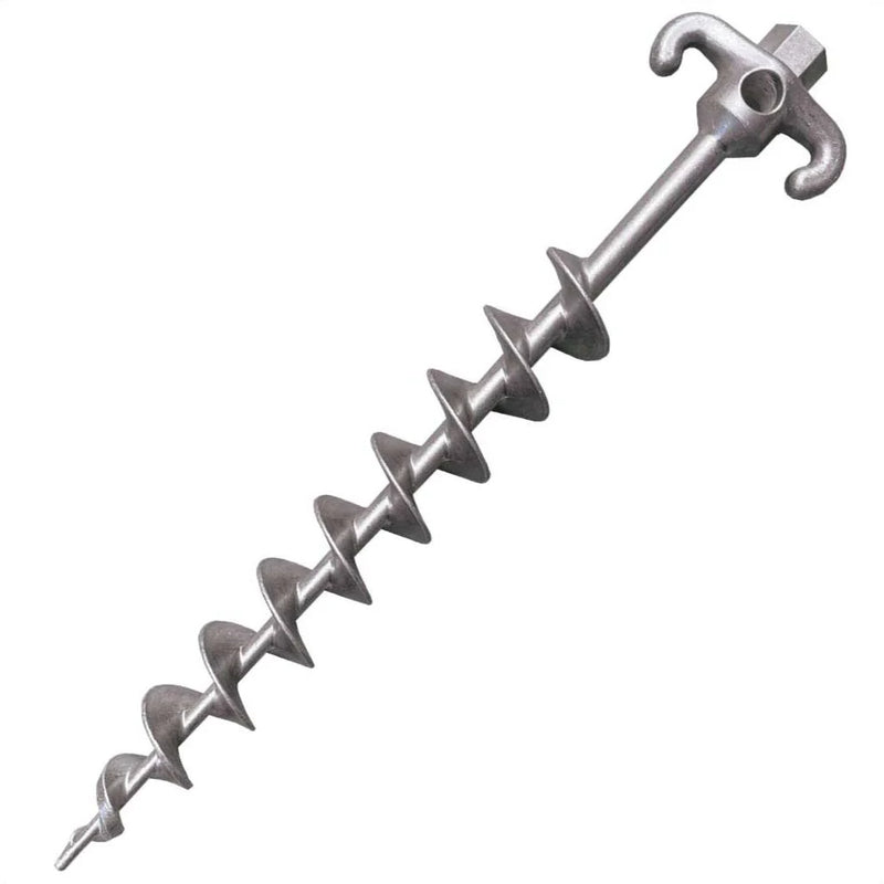 Big Dog Screw-In Pegs™ (350mm) | Soft Ground & Mud Anchoring Pegs  - Sold Each-1