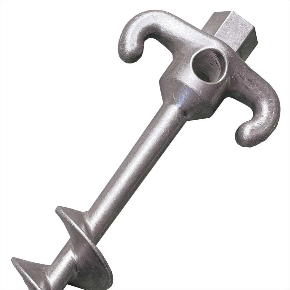 Big Dog Screw-In Pegs™ (350mm) | Soft Ground & Mud Anchoring Pegs  - Sold Each-6