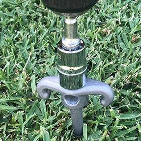 Big Dog Screw-In Pegs™ (350mm) | Soft Ground & Mud Anchoring Pegs  - Sold Each-3
