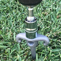 Big Dog Screw-In Pegs™ (350mm) | Soft Ground & Mud Anchoring Pegs  - Sold Each-3