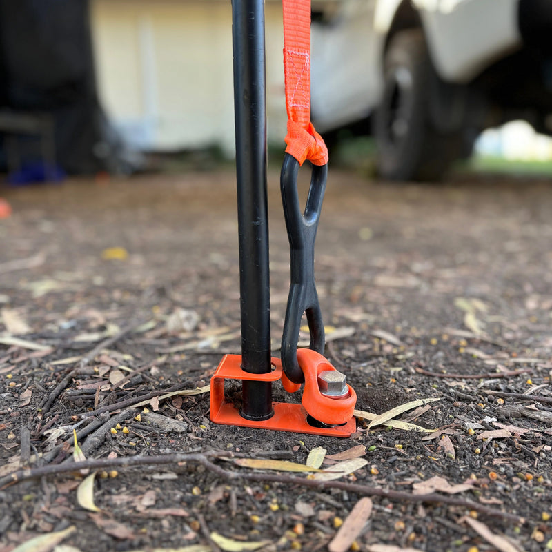 180° 4x4 Awning Tie Down Kit with Straps | Secure Your Awning-4