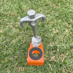Big Dog Screw-In Pegs™ (350mm) | Soft Ground & Mud Anchoring Pegs  - Sold Each-5