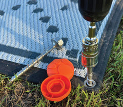 Ground Puppy® Screw-In Mat Pegs with Safety Cap 120mm | Caravan Mat & Groundsheet Pegs  - Sold Each-5